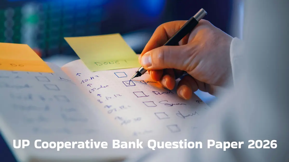 UP Cooperative Bank Question Paper 2026