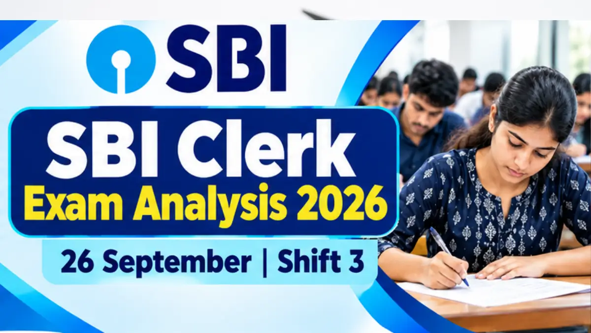 sbi-clerk-exam-analysis-2026-shift-3