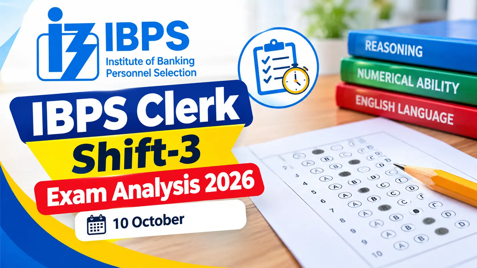 URL Slug: ibps-clerk-exam-analysis-2026-10-october-shift-3